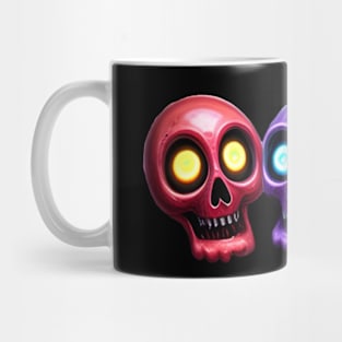 Spooky Scary Skulls - Colorful Variant Mug